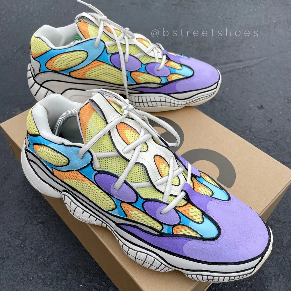 Adidas Yeezy 500 Cartoon Style