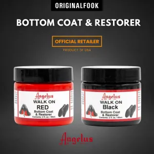 Angelus Walk On Red / Black Bottom Coat & Restorer