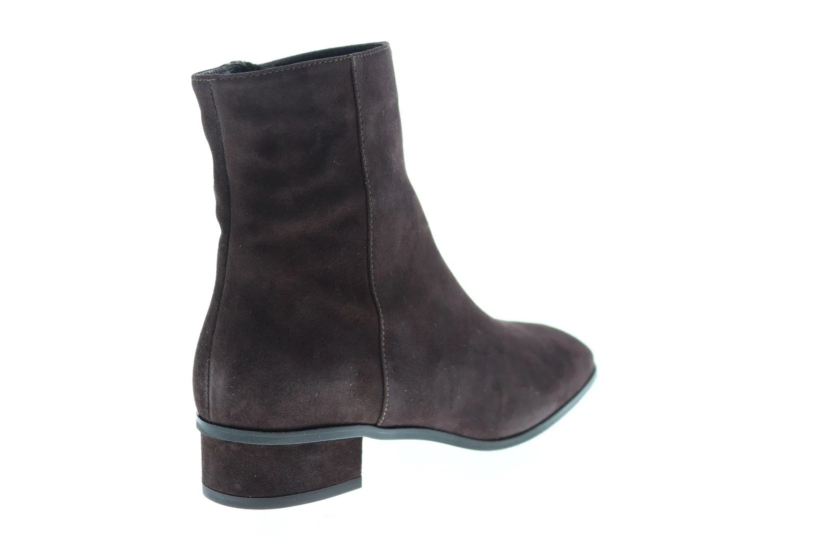 Aquatalia Lucie Dress Suede 34L2237-ESP Womens Brown Ankle & Booties Boots