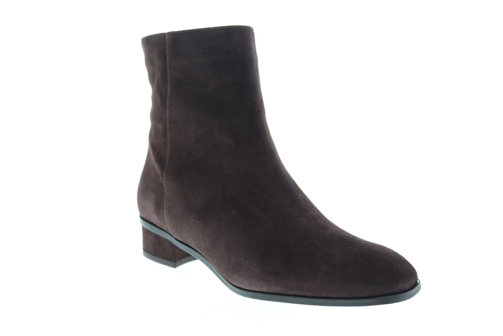 Aquatalia Lucie Dress Suede 34L2237-ESP Womens Brown Ankle & Booties Boots