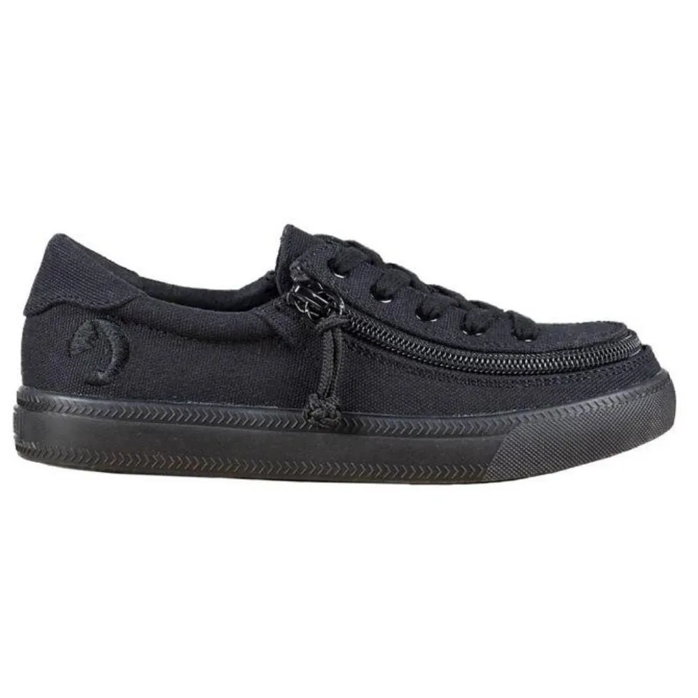 Billy Footwear (Kids) - Low Top Black Canvas shoes