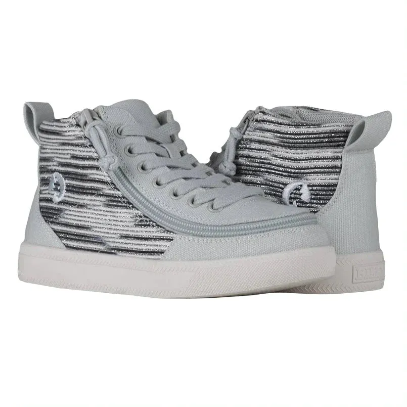 Billy Footwear (Little Kids) Wide Fit - High Top Canvas Shoes