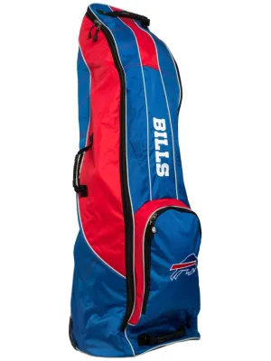 Buffalo Bills Team Golf Blue Golf Clubs Wheeled Luggage Travel Bag