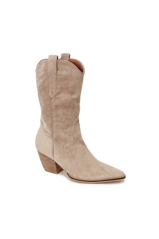 Casual all day wear cowboy boots for ladies  women's booties shoes