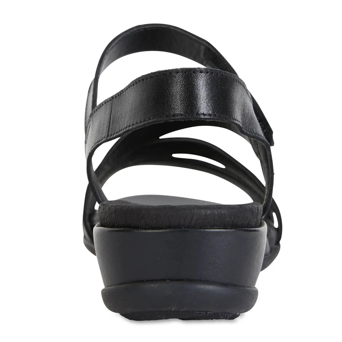 Cisco Sandal in Black Leather