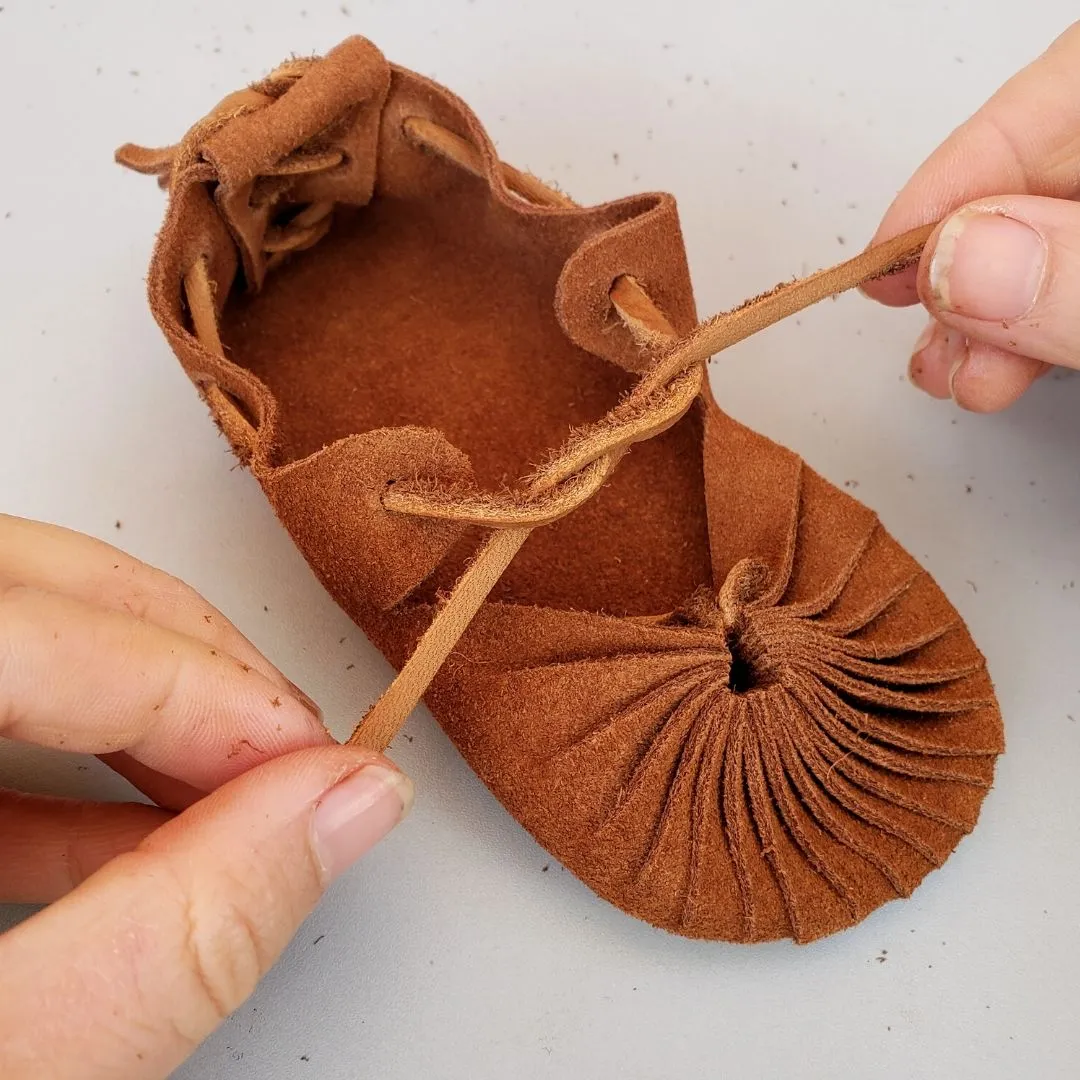 Digital Pattern DIY Kids Sun Sandals - Earthing Moccasins