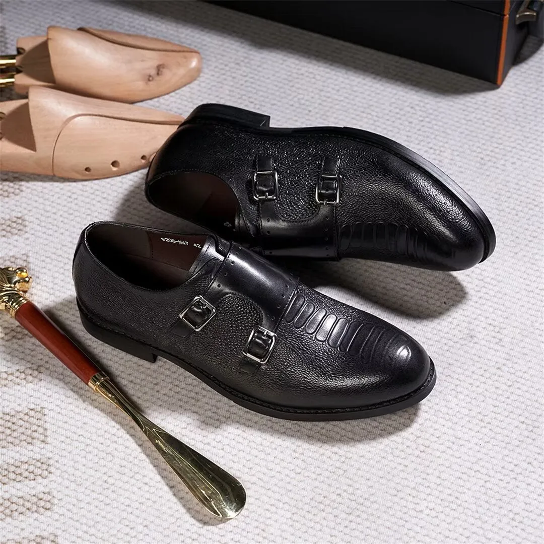 Executive Style Slip-On Leather Shoes