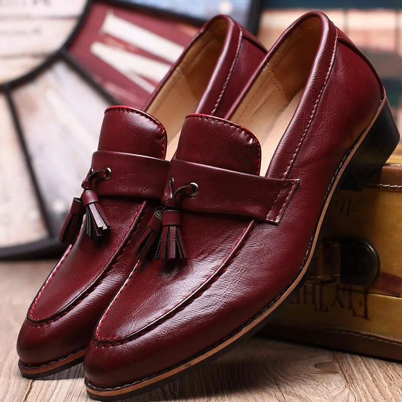 Italian handmade vintage tassel loafers