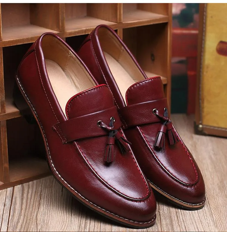 Italian handmade vintage tassel loafers