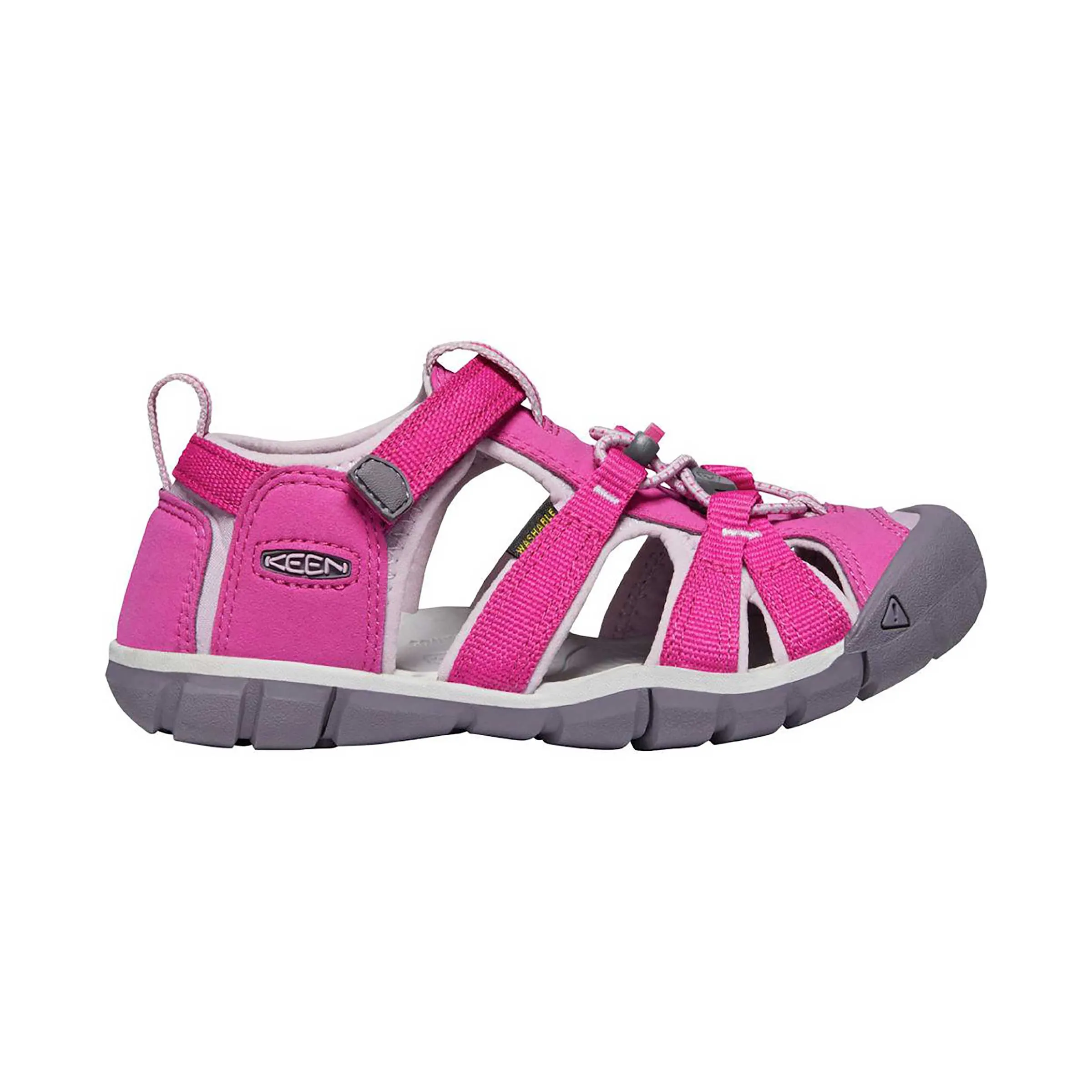 Keen Girl's Seacamp II CNX Very Berry/Dawn Pink (Sizes 1-3)