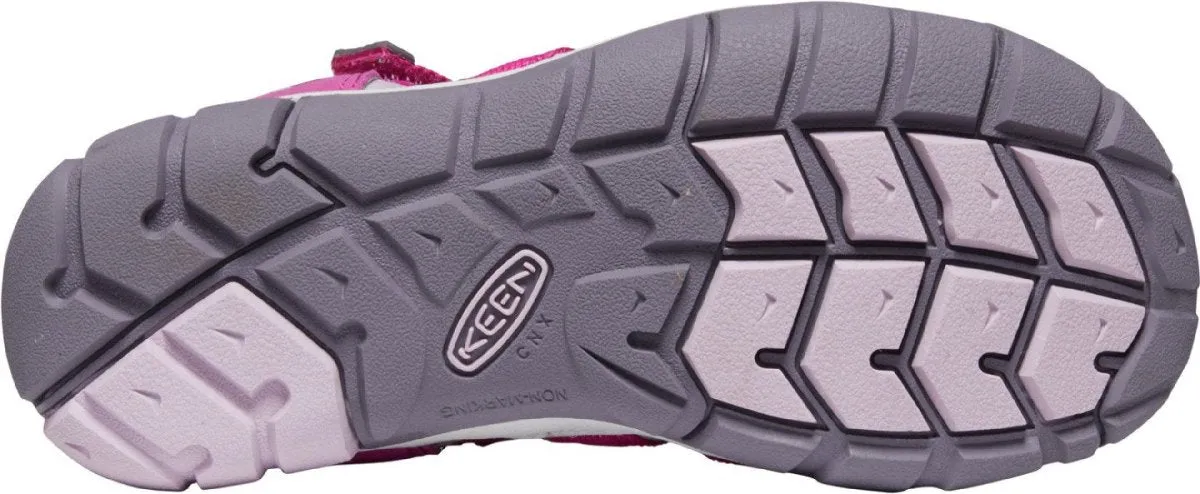 Keen Girl's Seacamp II CNX Very Berry/Dawn Pink (Sizes 1-3)