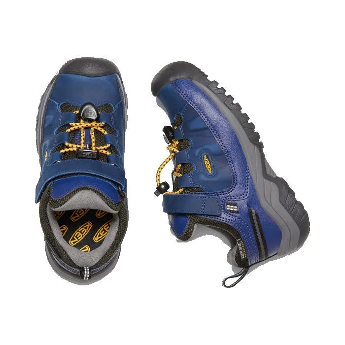 Keen Kids us 11, 12, 13 - Targhee Low Waterproof Blue Hiker Trainer