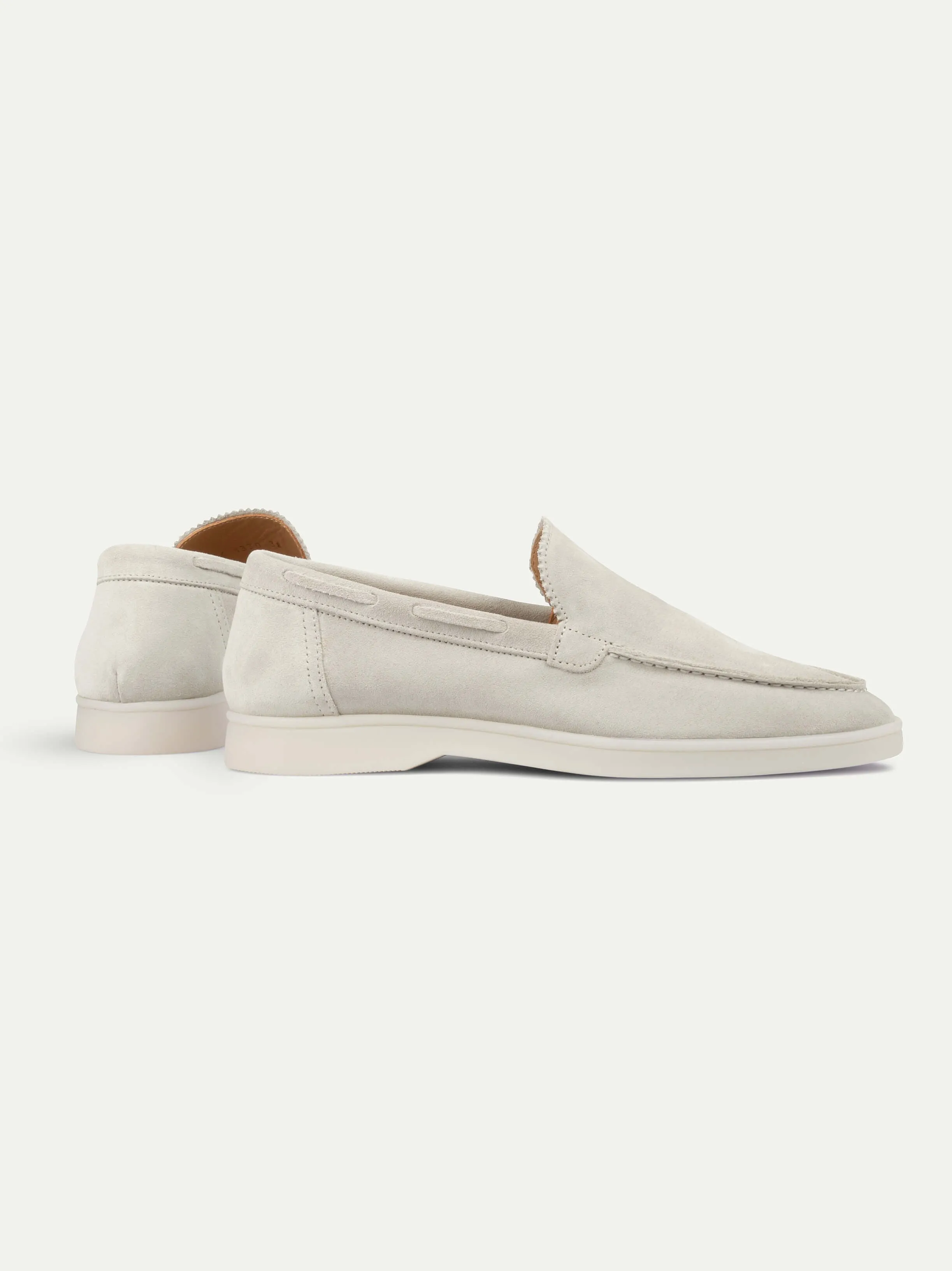 Lady Classic Grey Yacht Loafers