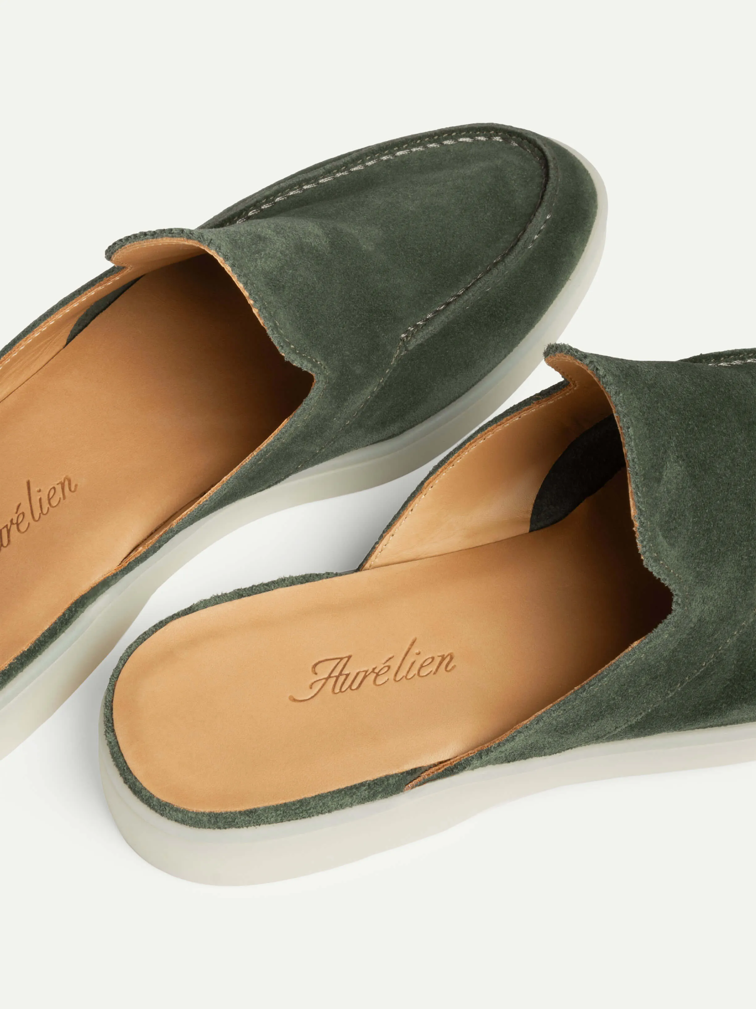 Lady Green Yacht Slipper