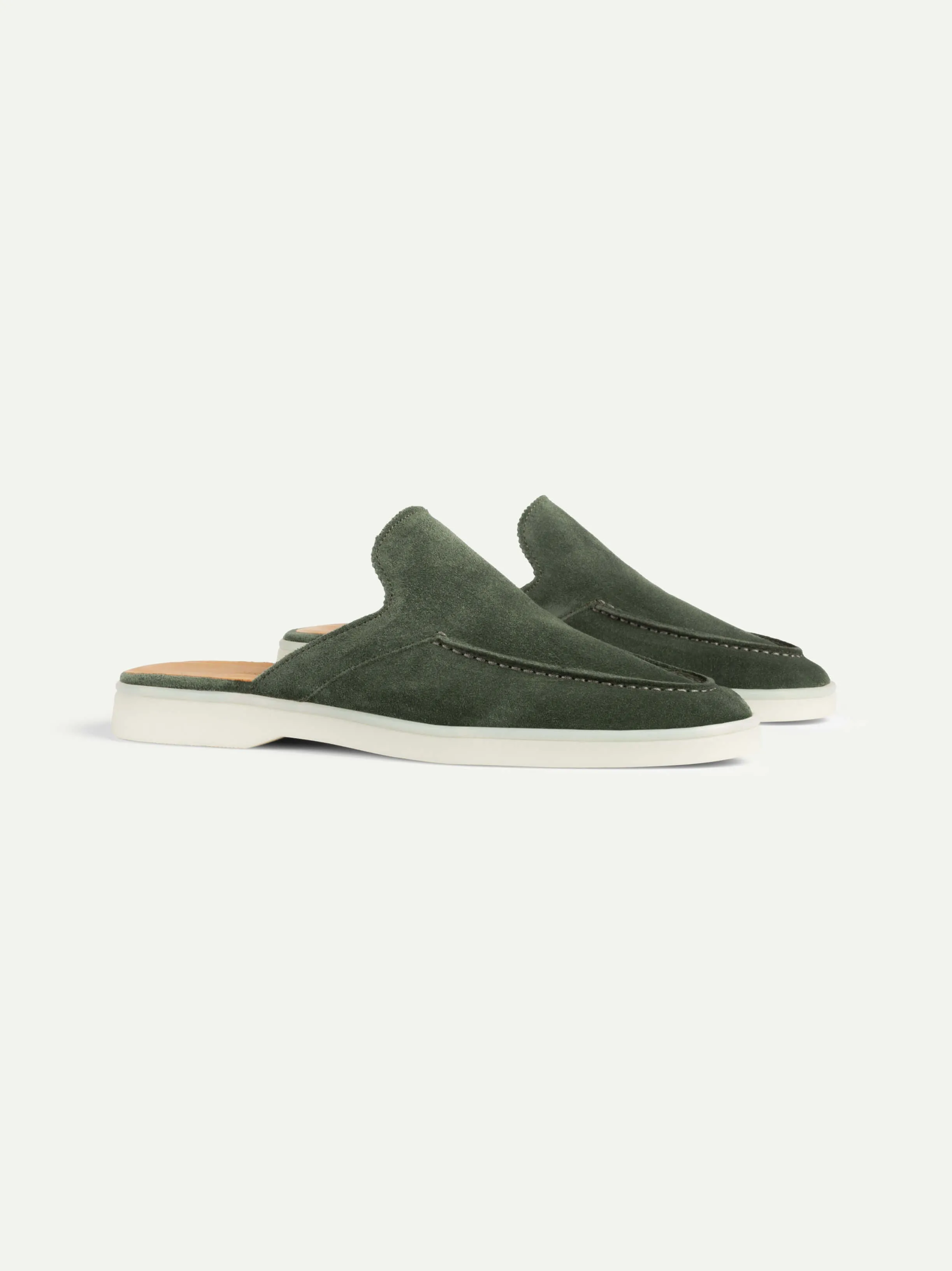 Lady Green Yacht Slipper