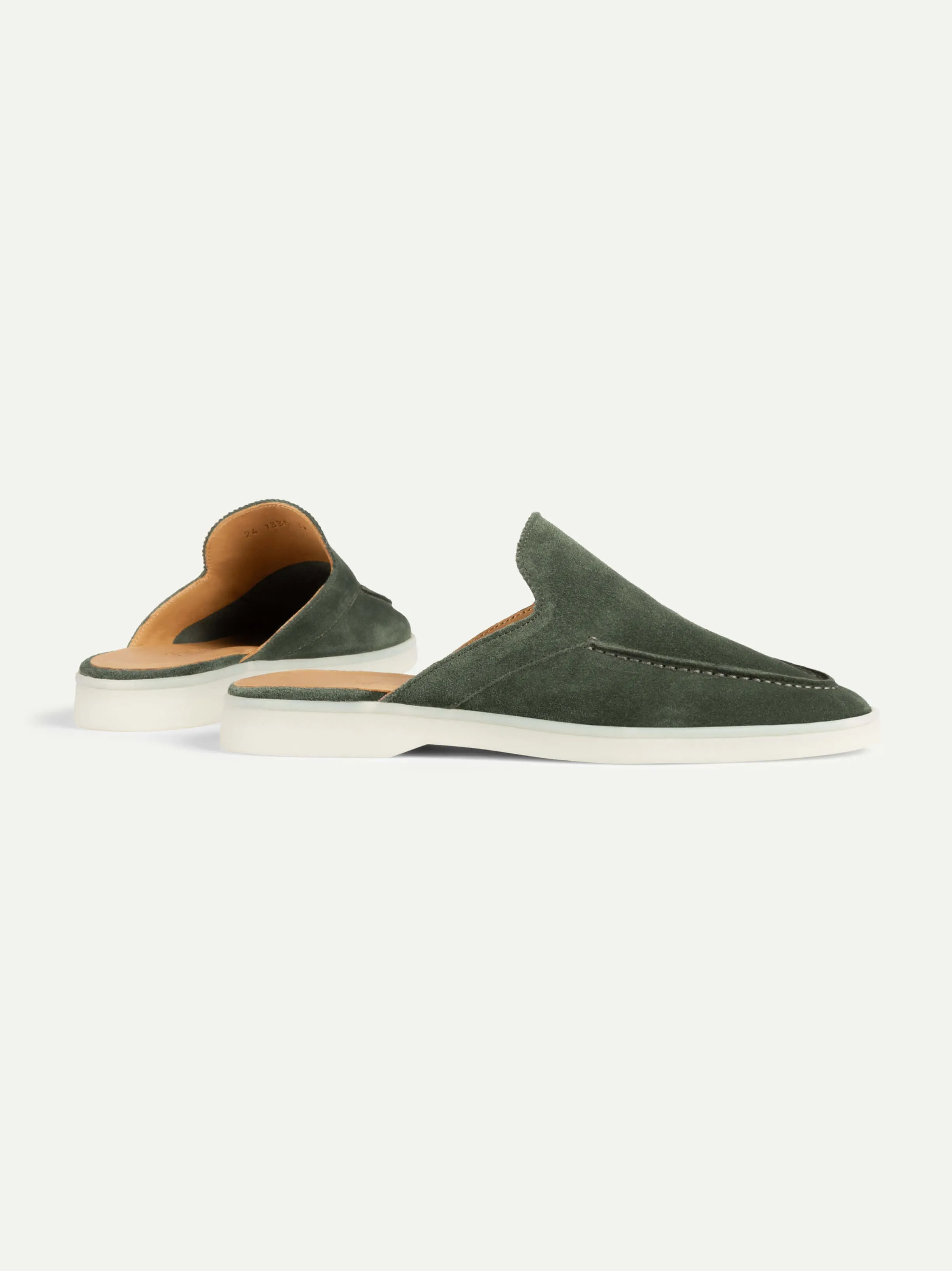 Lady Green Yacht Slipper