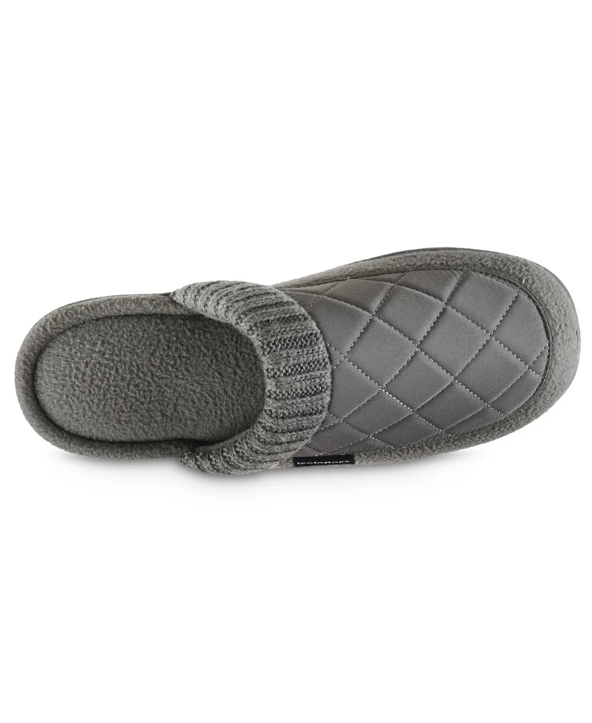 Levon Clog Men's Quilted Isotoner Memory Foam Slippers