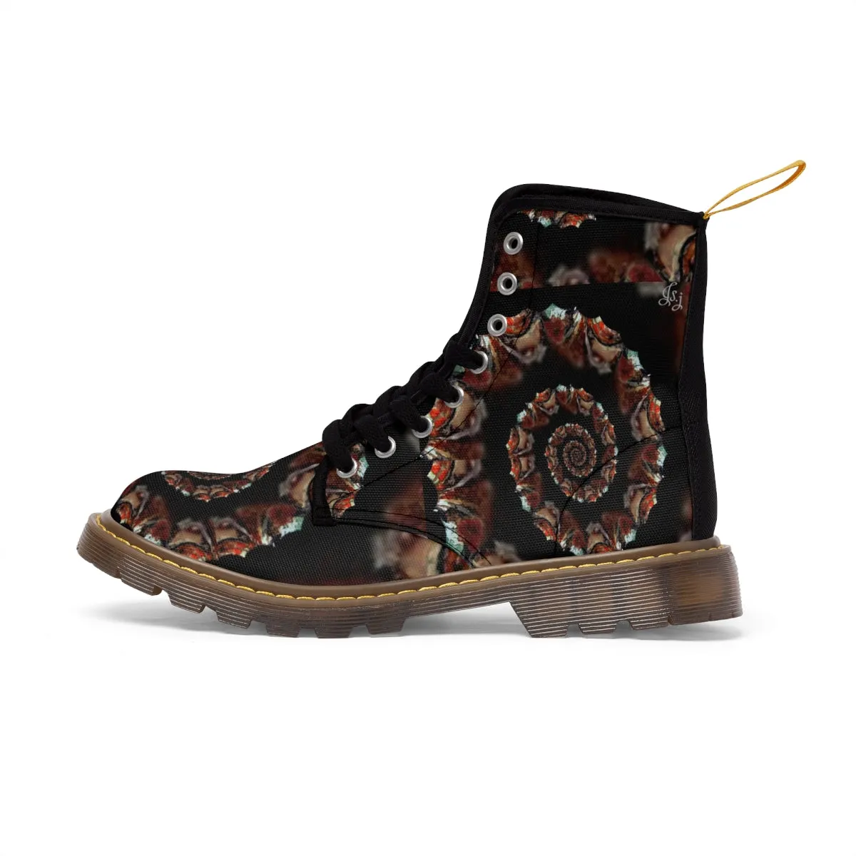 Men's Canvas Boots FOSSIL WHEEL