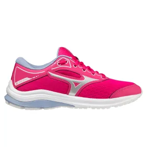 Mizuno Wave Rider 25 Junior | Ppeacock/silver/llustre