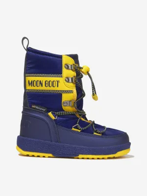 Moon Boot Boys Biker Boots