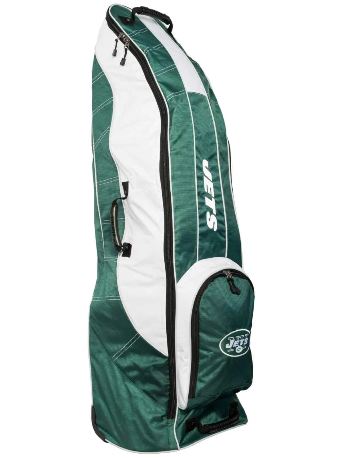 New York Jets Team Golf Green Golf Clubs Wheeled Luggage Travel Bag