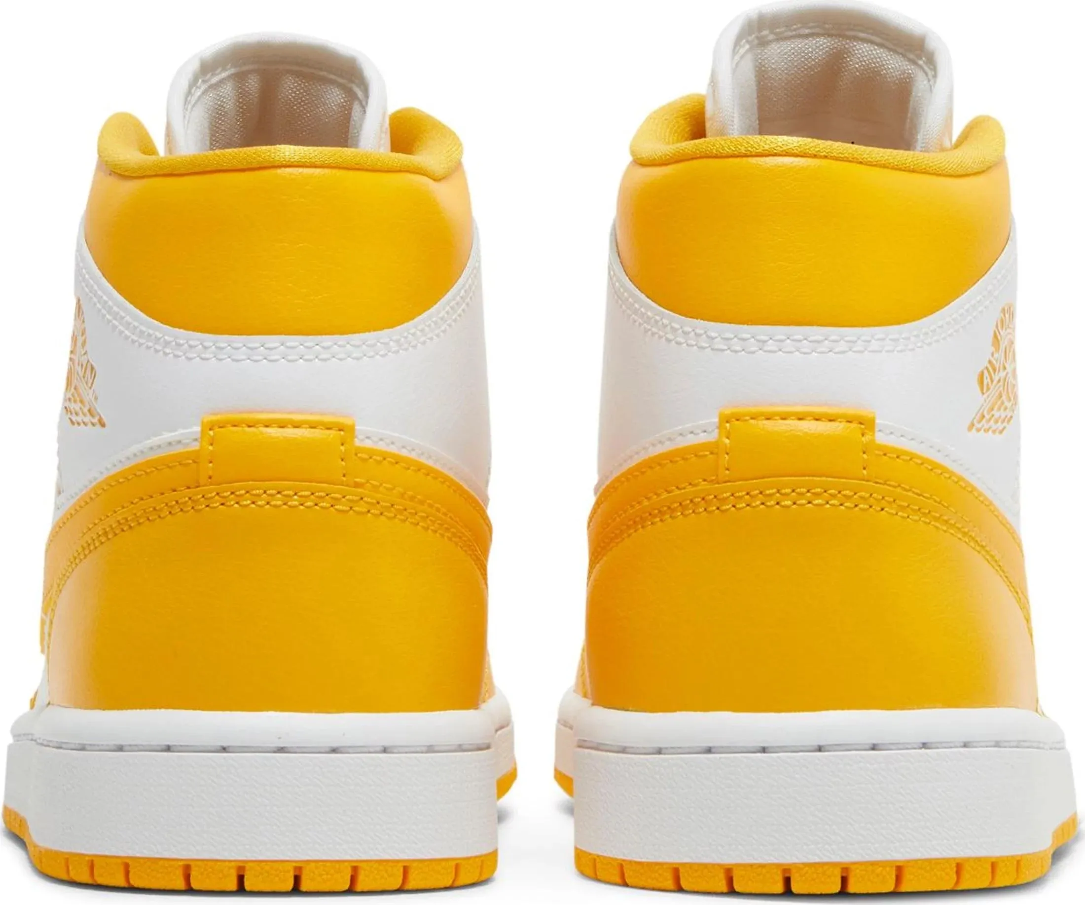 Nike Air Jordan Wmns Air 1 Mid, yellow/white