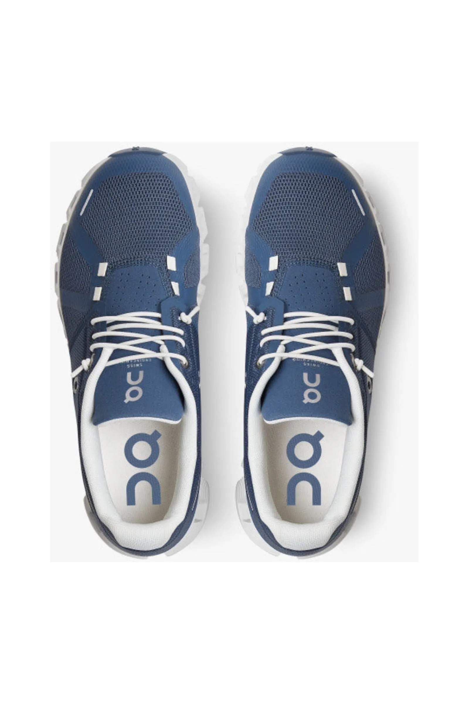 On Running Cloud 5 Women's Sneakers 59.98901 | Denim/White