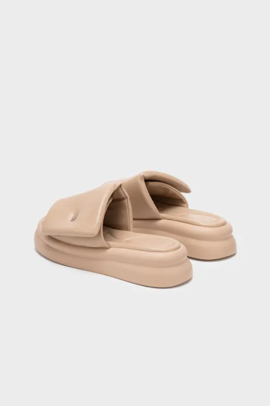 PADDED FLATFORM SLIDE