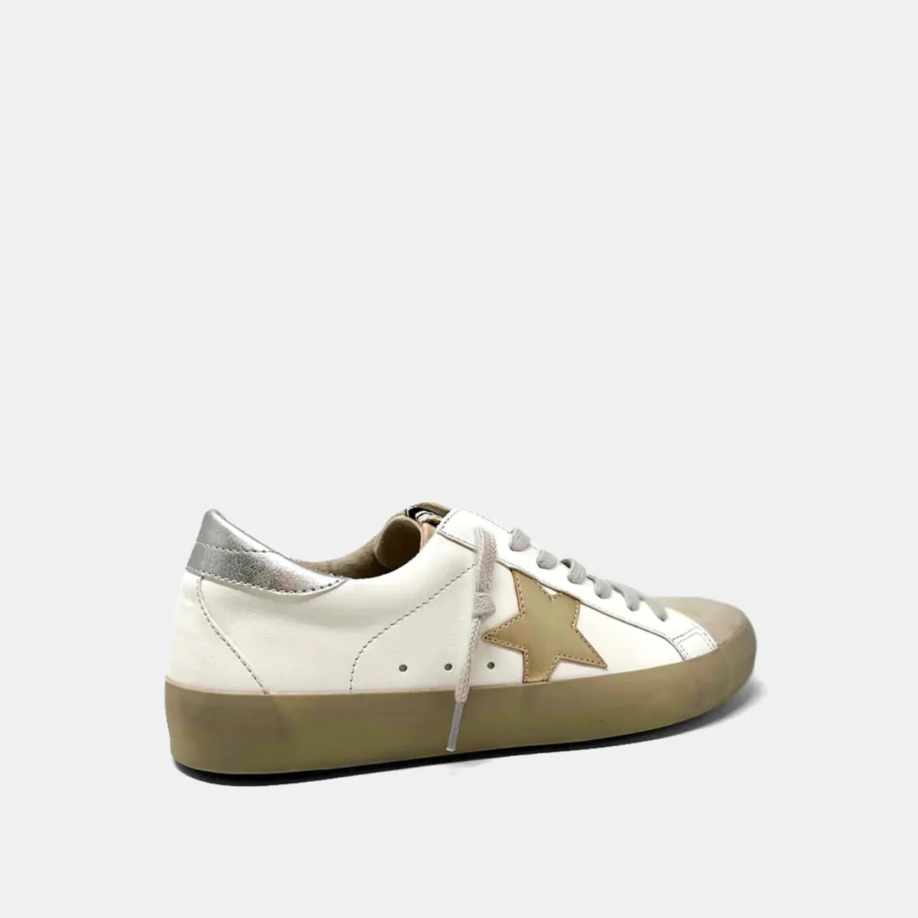 Paris Gold Star Sneakers