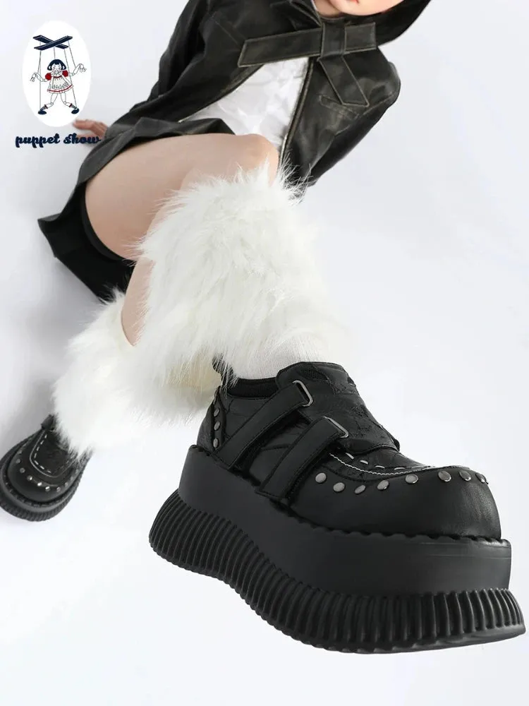 Punk style platform shoes【s0000010082】