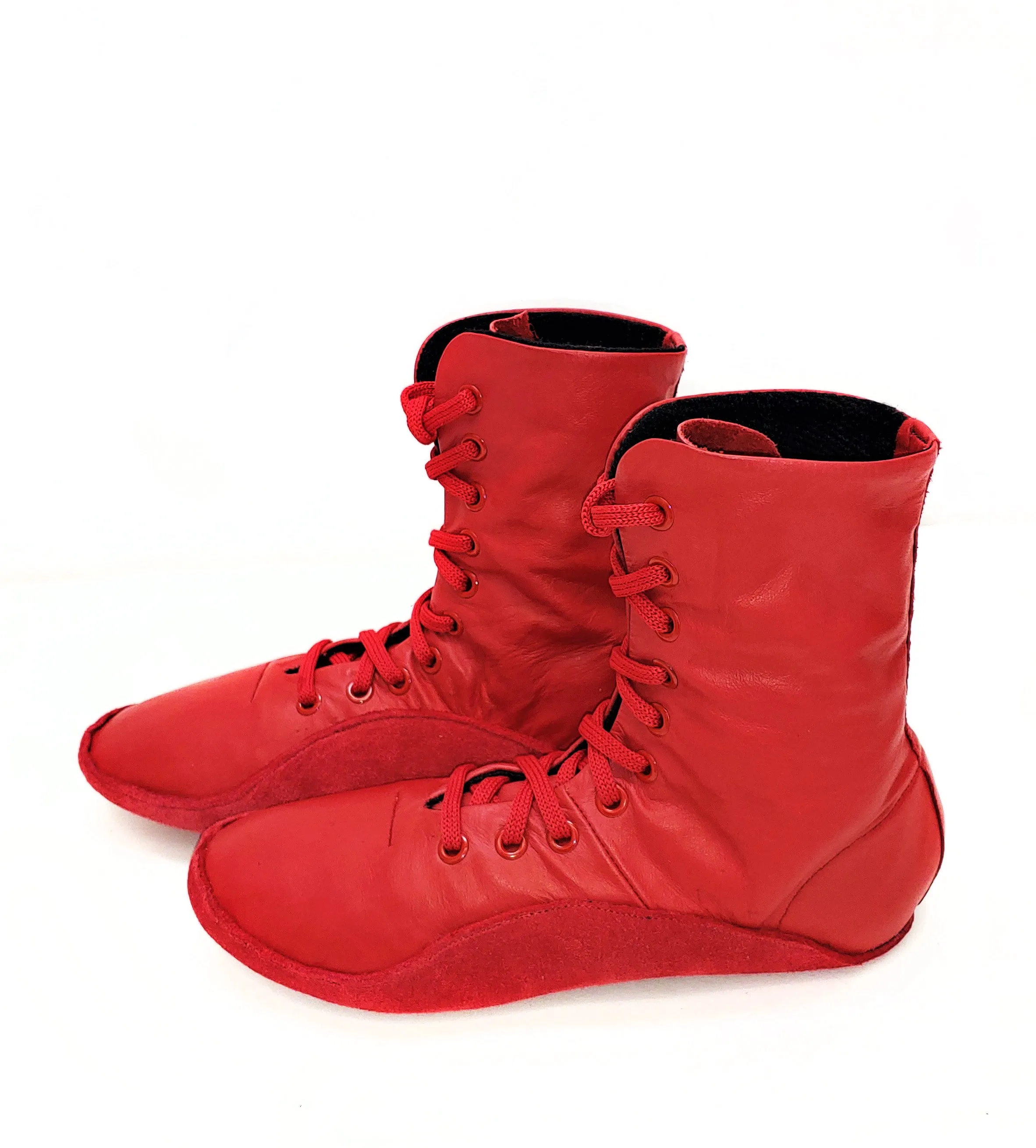 RED Tightrope Shoes Jazz Boot Style