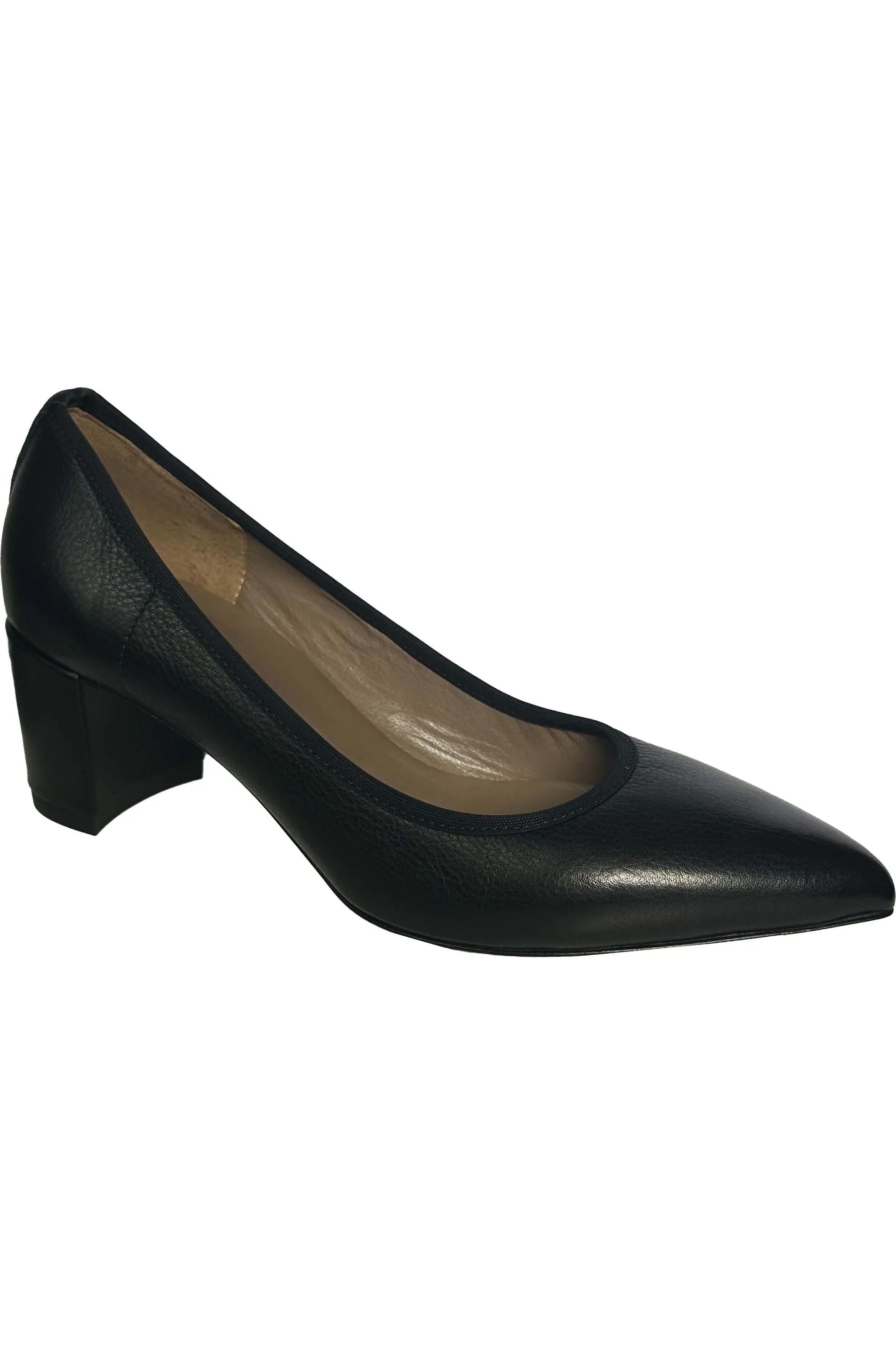 Robertson Madison Leslie 74150 Pump | Nero Vitello Leather