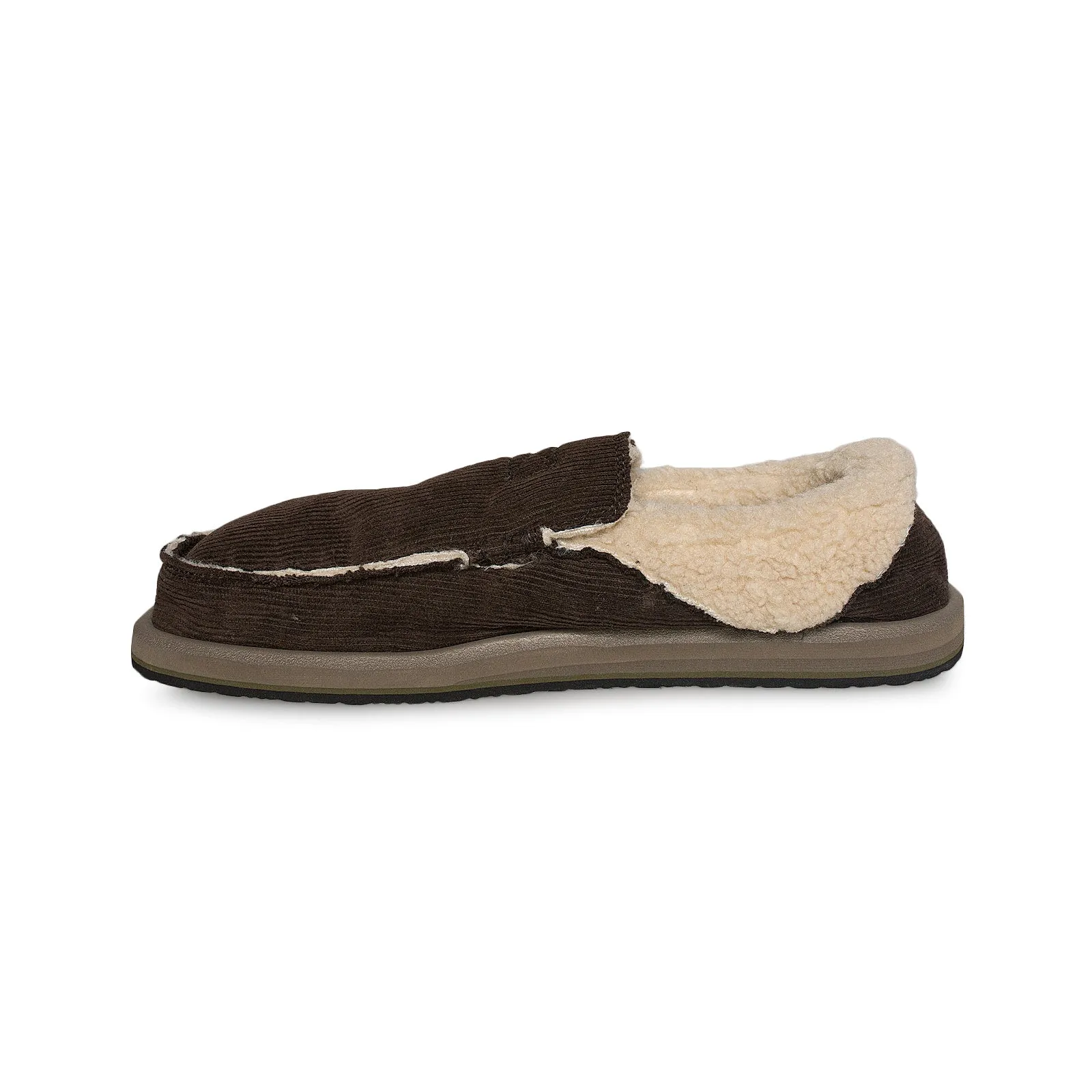 Sanuk Chiba Chill Dark Brown Shoes - Men's