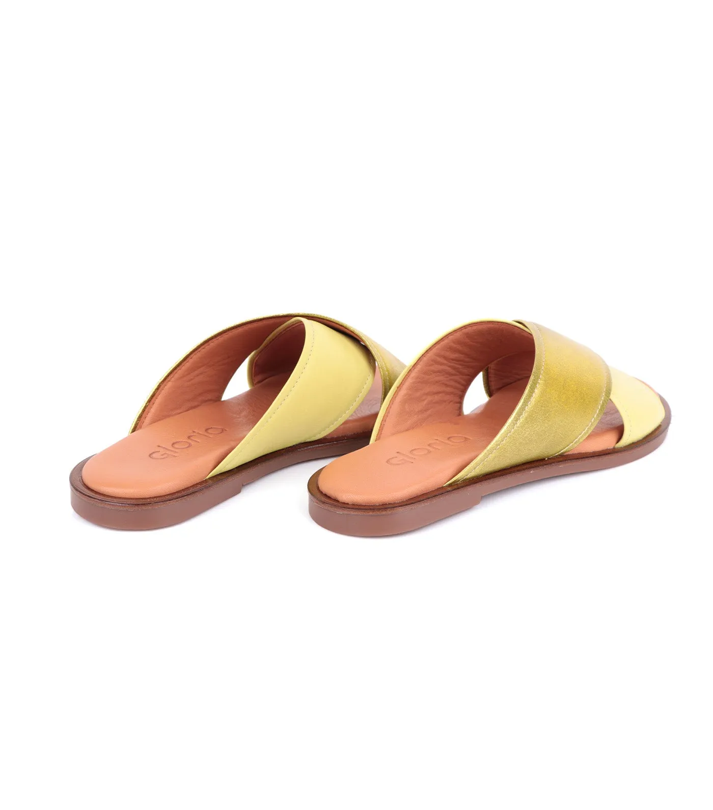 Slip On Sunny Lime-Met. Sunny Lime