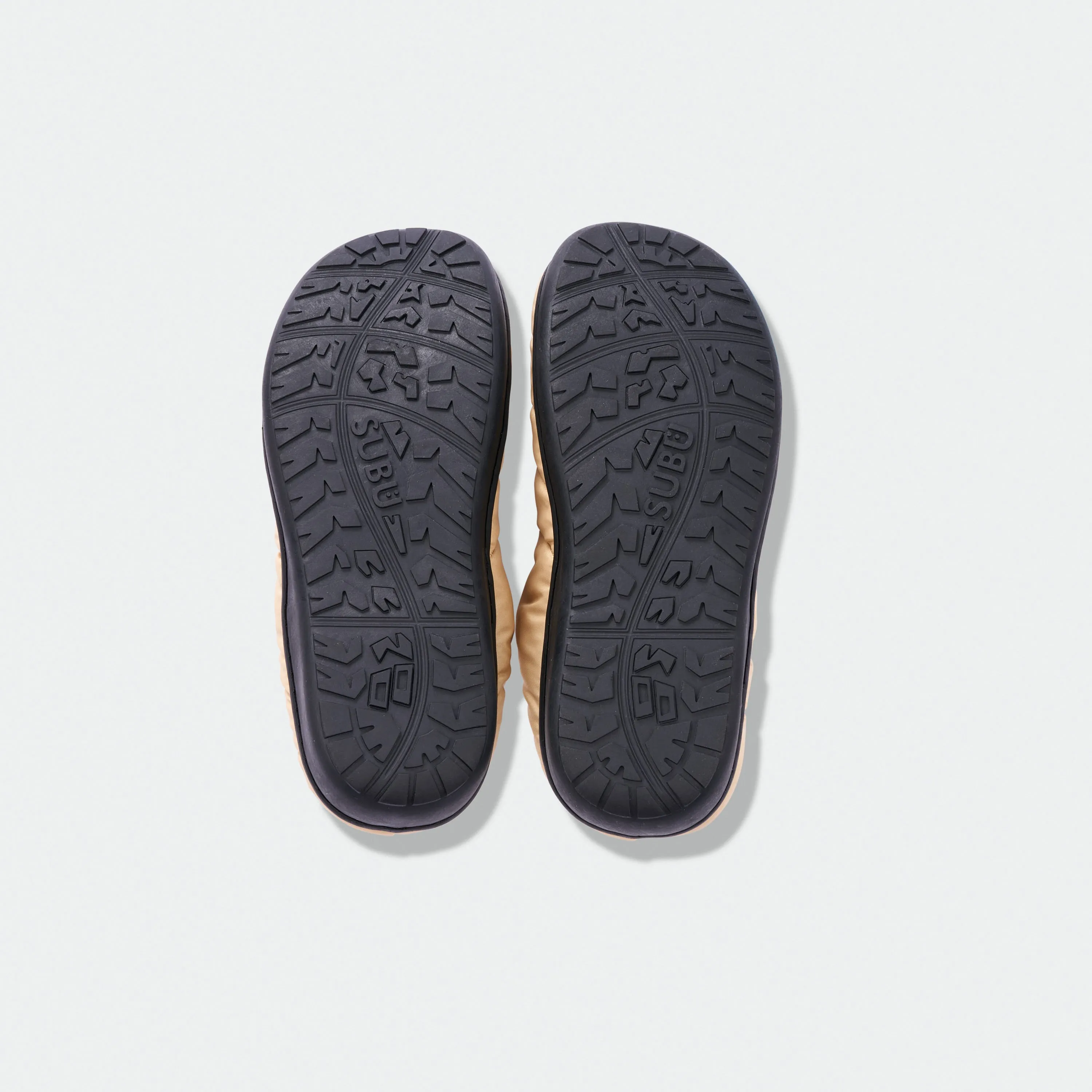 SUBU - Quilted Slippers Beige