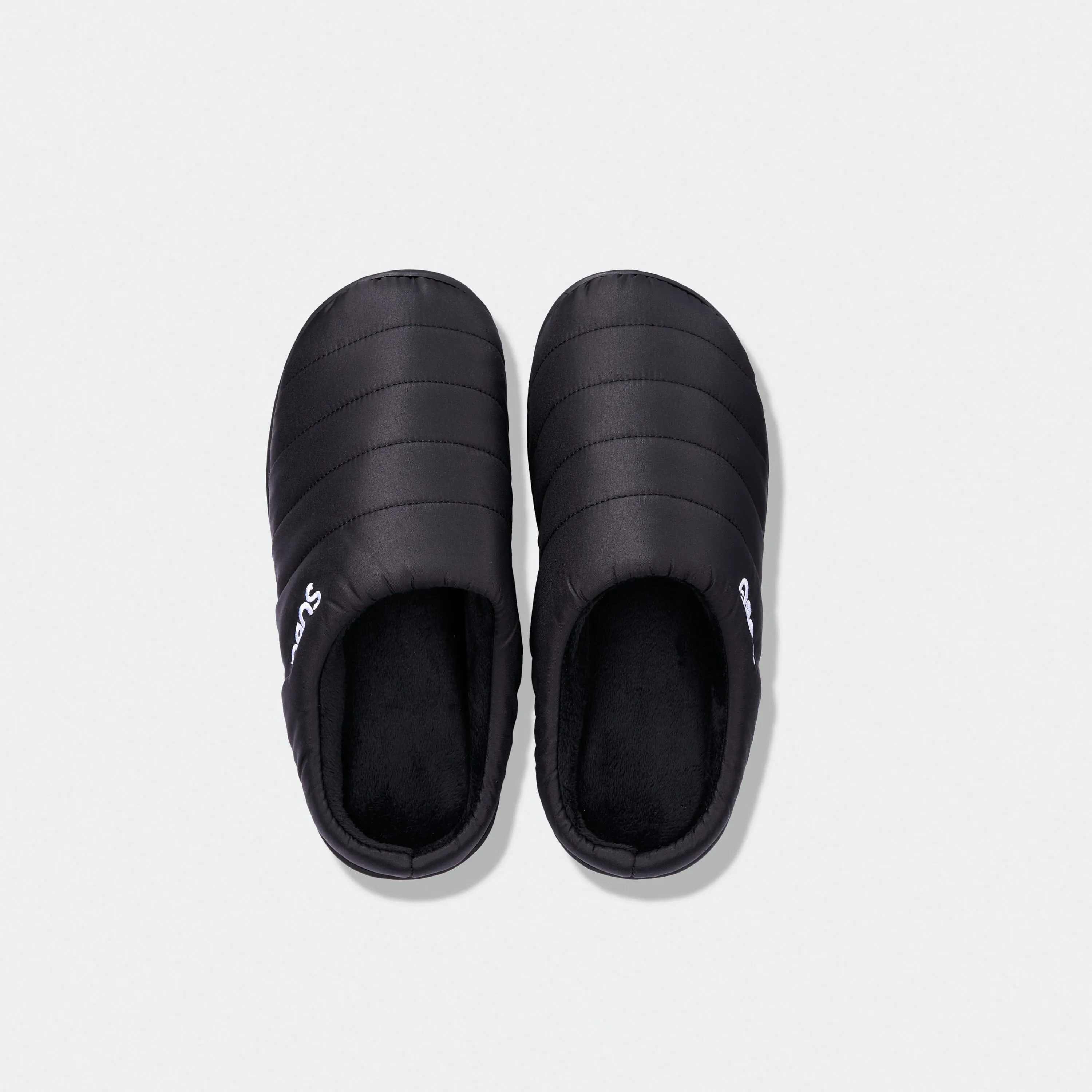 SUBU - Quilted Slippers Black