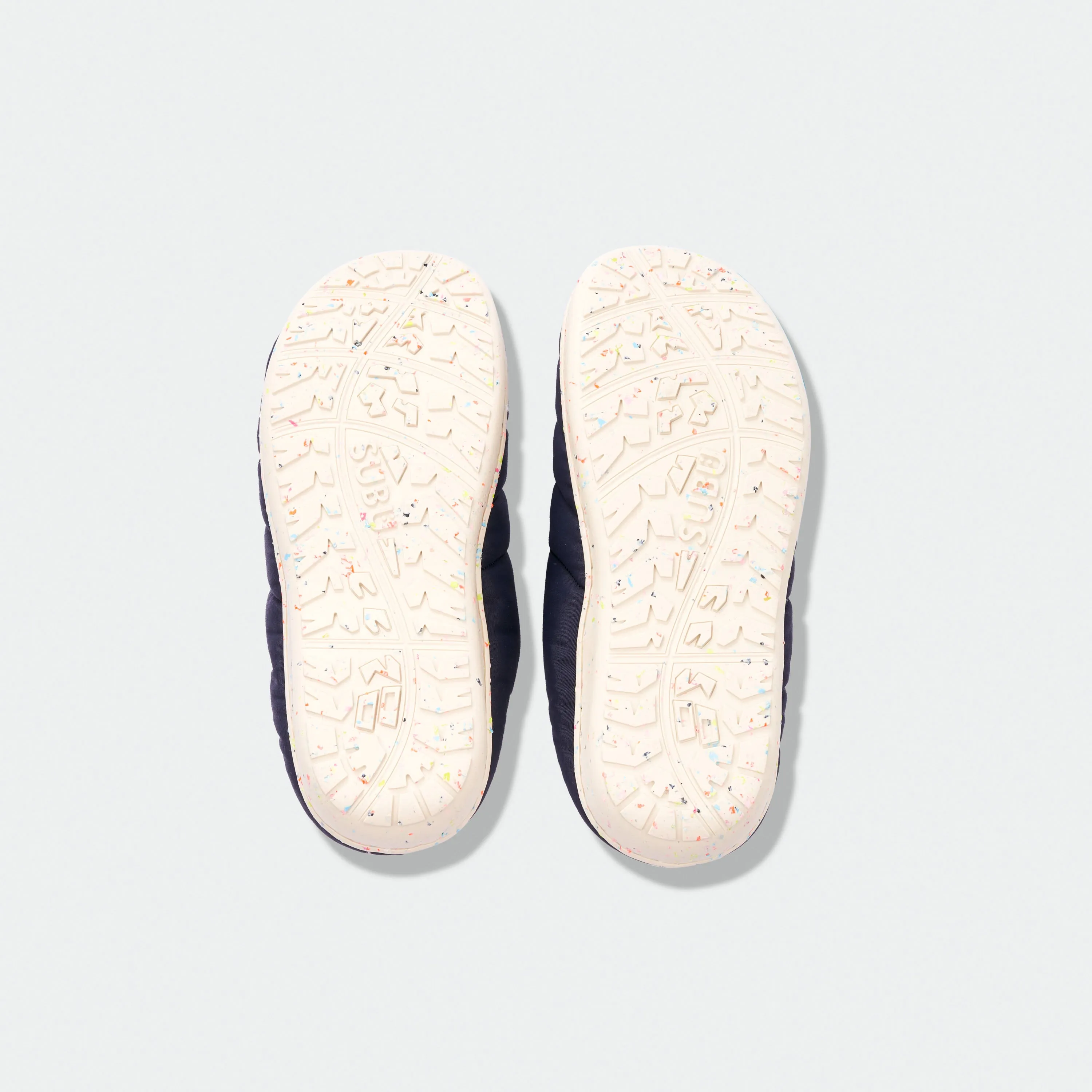 SUBU - RE Quilted Slippers Navy