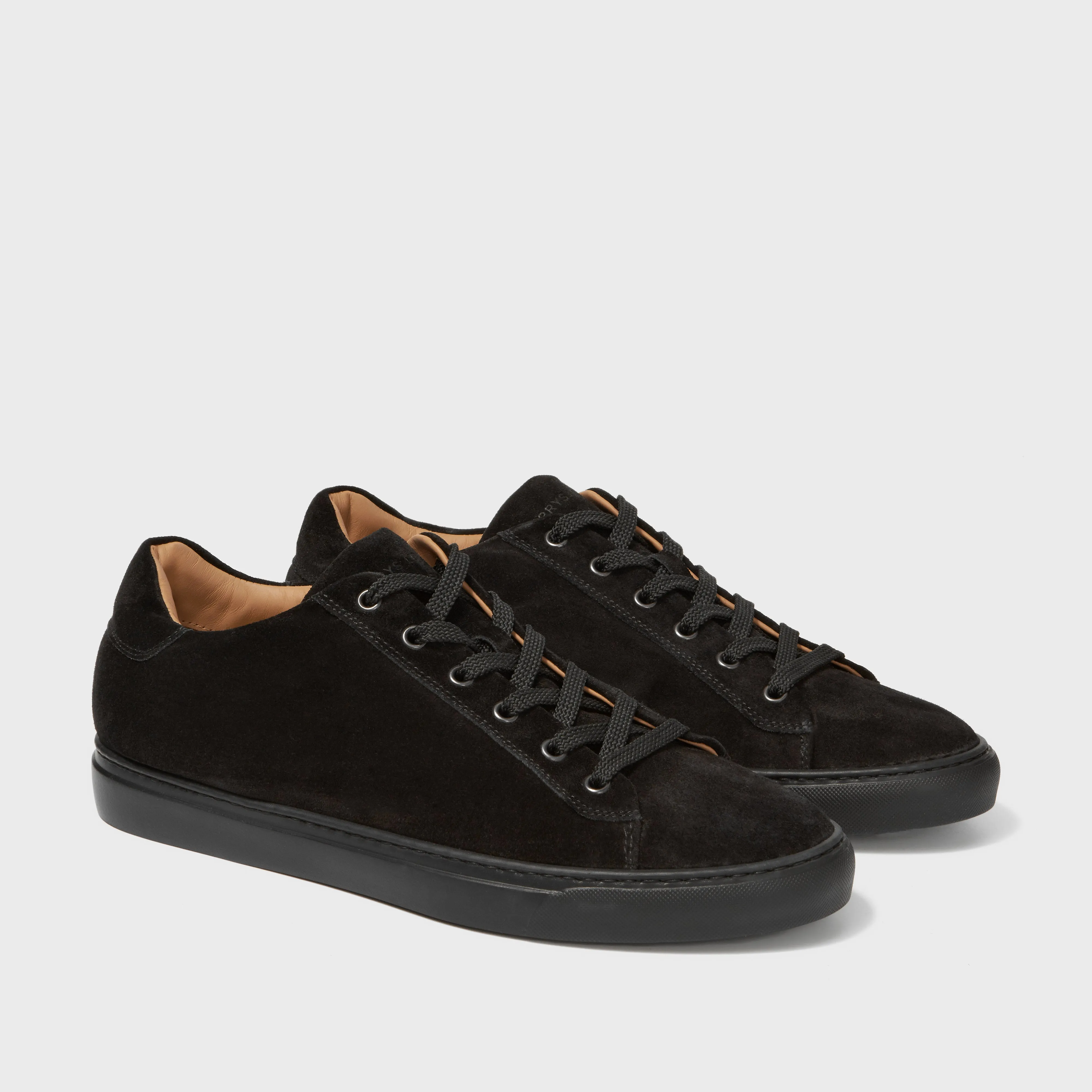 Thomas P Velvet Suede Black