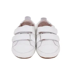 Tyler Trainers White Baby & Toddler Pre/First Walker Shoes by SKEANIE