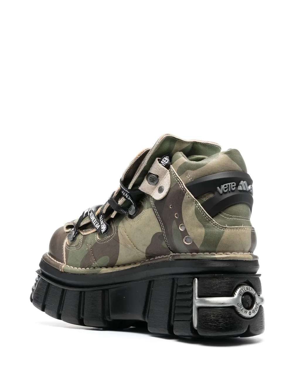 VETEMENTS X NEW ROCK Sneakers Green