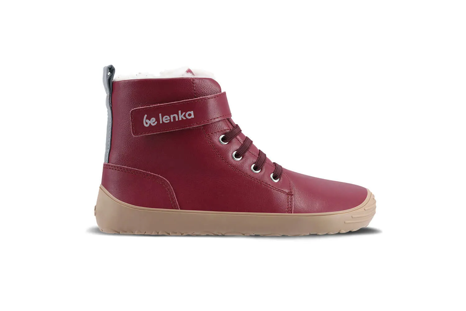 Winter Kids Barefoot Be Lenka Winter Kids - Dark Cherry Red