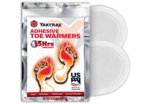 YAKTRAX Adhesive Toe Warmers